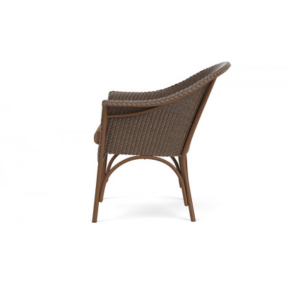 Lloyd Flanders™ All Seasons Lounge Chair - Bark, Canvas Natural