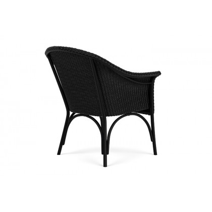 Lloyd Flanders™ All Seasons Lounge Chair - Ebony, Canvas Natural