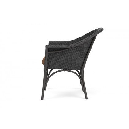 Lloyd Flanders™ All Seasons Lounge Chair - Charcoal, Canvas Natural