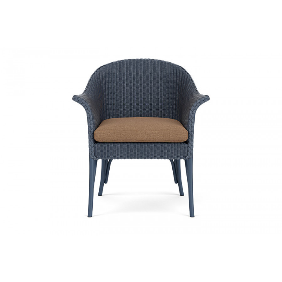 Lloyd Flanders™ All Seasons Lounge Chair - Denim Blue, Canvas Natural