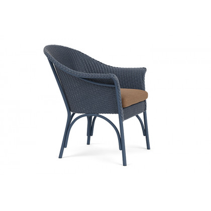 Lloyd Flanders™ All Seasons Lounge Chair - Denim Blue, Canvas Natural