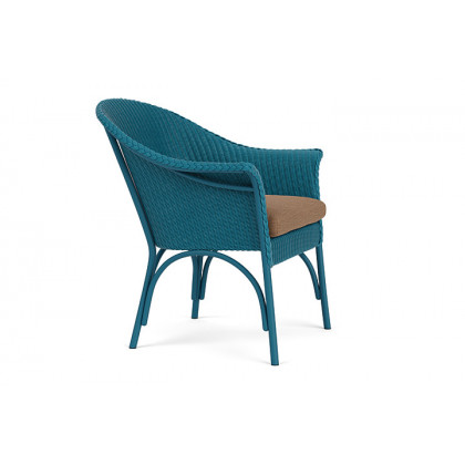 Lloyd Flanders™ All Seasons Lounge Chair - Peacock, Canvas Natural
