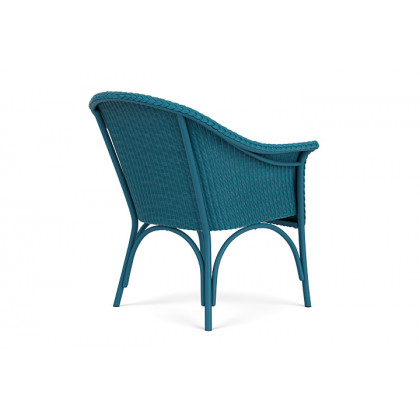 Lloyd Flanders™ All Seasons Lounge Chair - Peacock, Canvas Natural