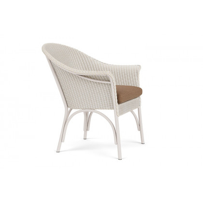 Lloyd Flanders™ All Seasons Lounge Chair - Antique White, Canvas Natural