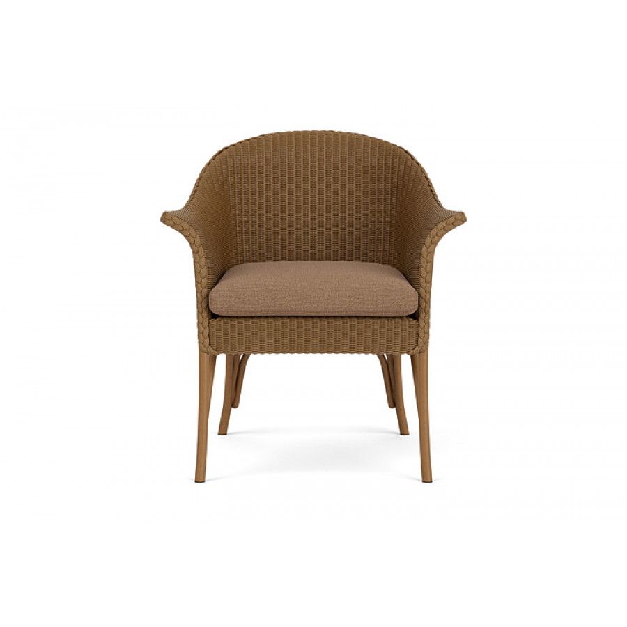 Lloyd Flanders™ All Seasons Lounge Chair - Hickory, Canvas Natural