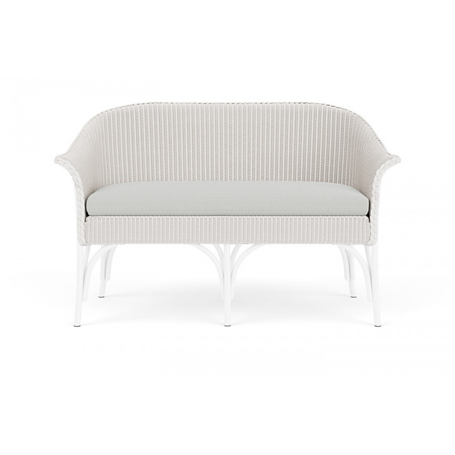 Lloyd Flanders™ All Seasons Settee - White, Loveboat Mint