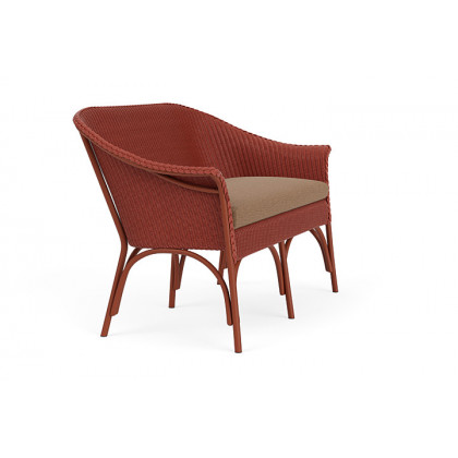 Lloyd Flanders™ All Seasons Settee - Terracotta, Canvas Natural