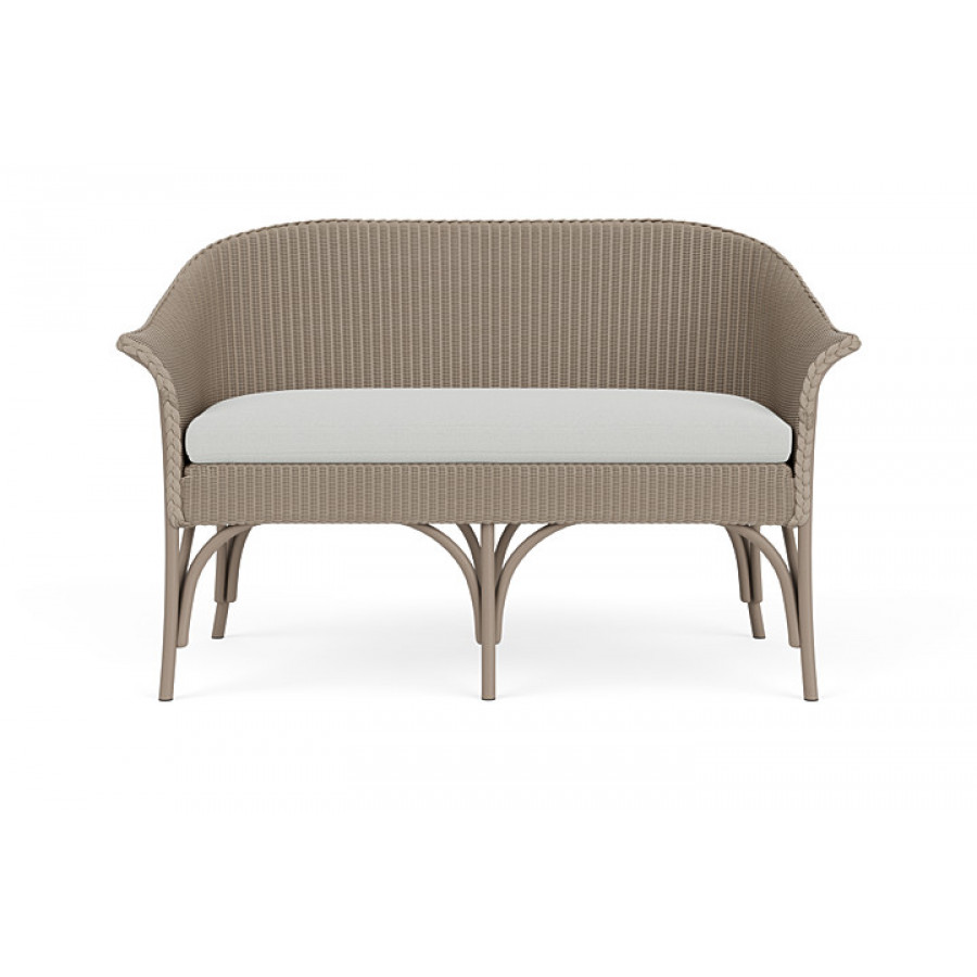 Lloyd Flanders™ All Seasons Settee - French Beige, Loveboat Mint