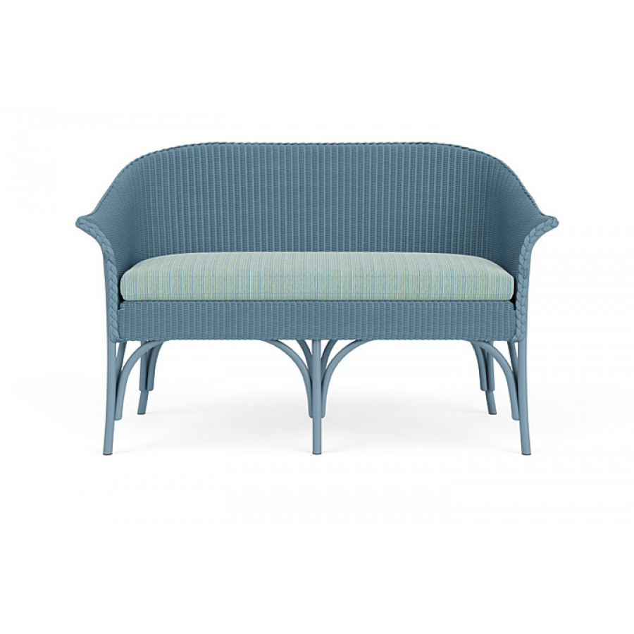 Lloyd Flanders™ All Seasons Settee - Stillwater, Unearth Dew