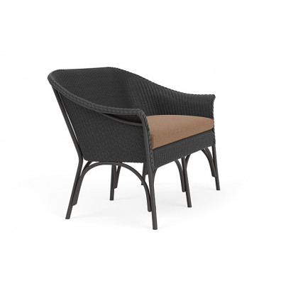 Lloyd Flanders™ All Seasons Settee - Charcoal, Canvas Natural