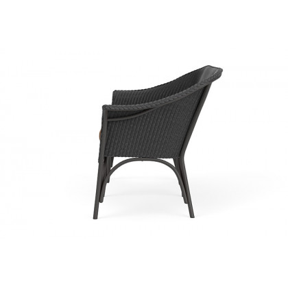 Lloyd Flanders™ All Seasons Settee - Charcoal, Canvas Natural