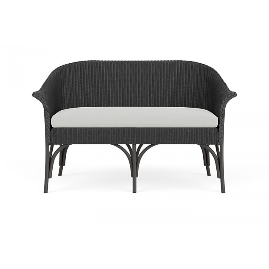 Lloyd Flanders™ All Seasons Settee - Charcoal, Loveboat Mint