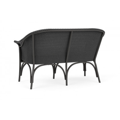 Lloyd Flanders™ All Seasons Settee - Charcoal, Callen Celadon