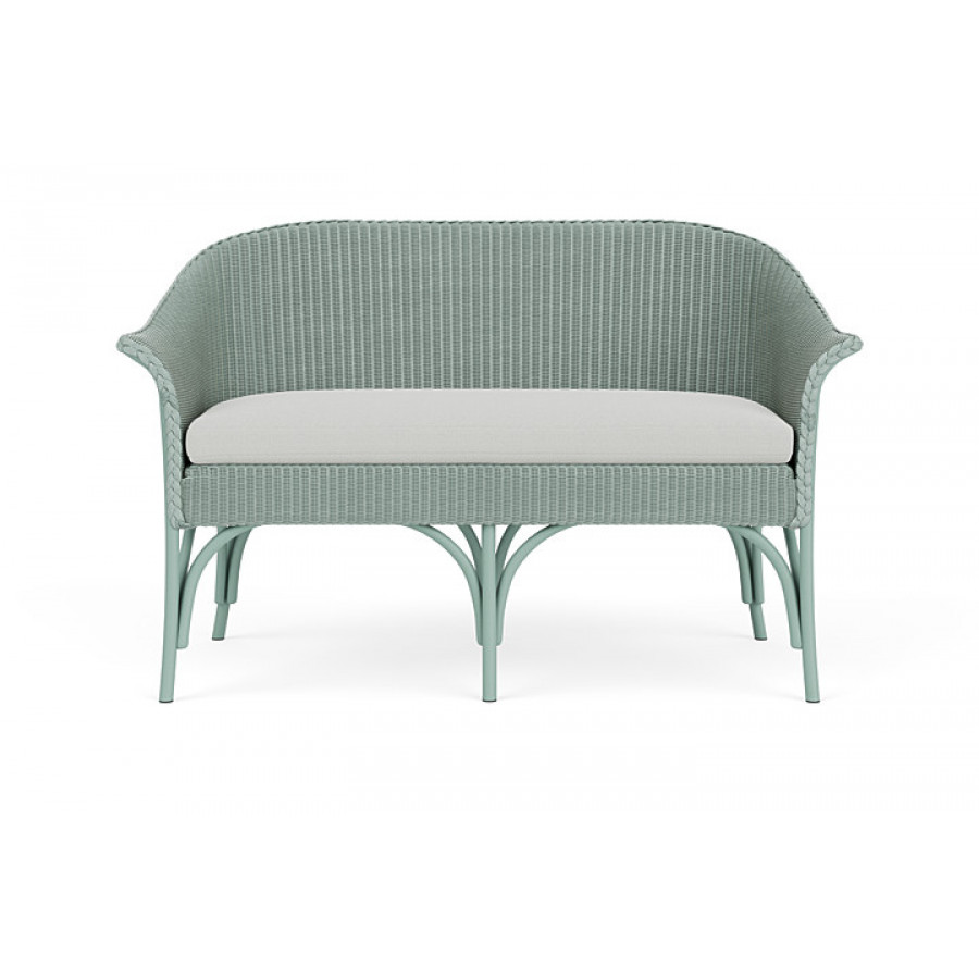 Lloyd Flanders™ All Seasons Settee - Sea Glass, Loveboat Mint