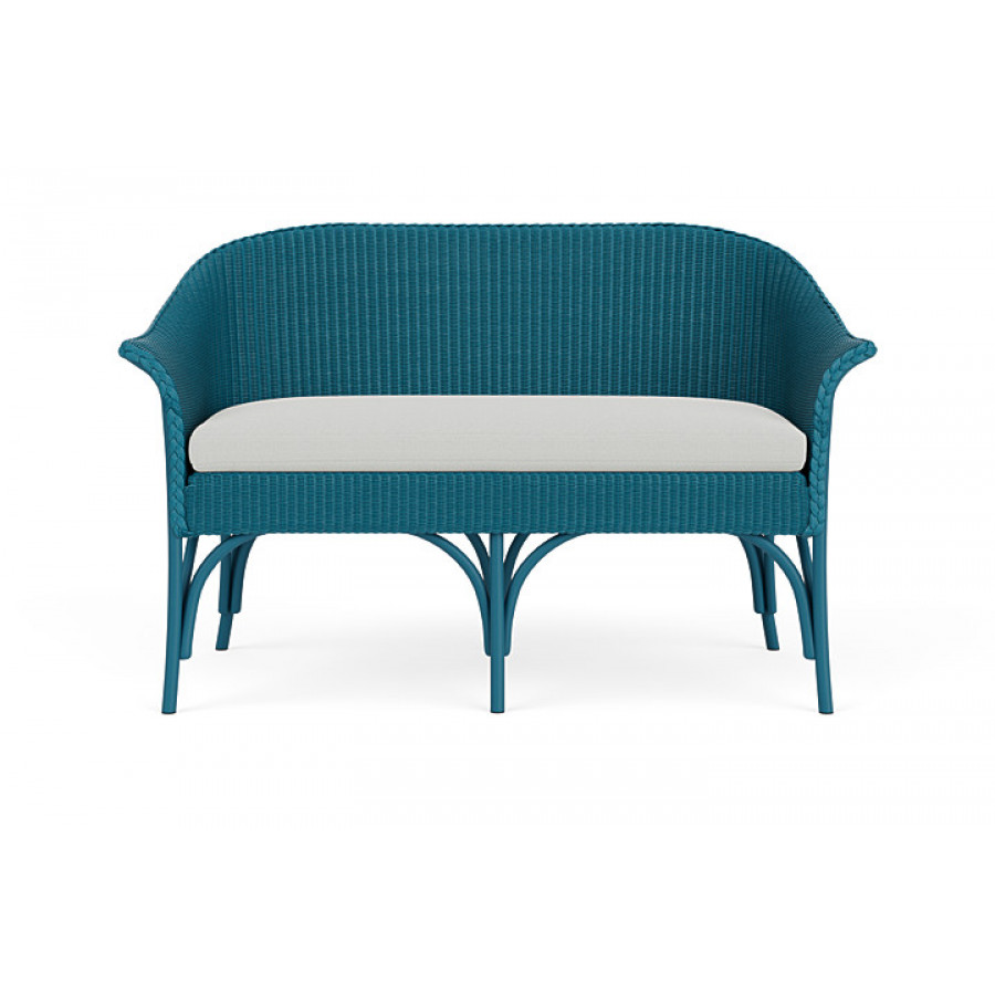 Lloyd Flanders™ All Seasons Settee - Peacock, Loveboat Mint