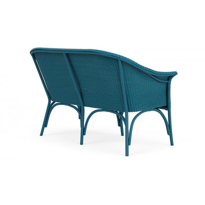 Lloyd Flanders™ All Seasons Settee - Peacock, Loveboat Mint