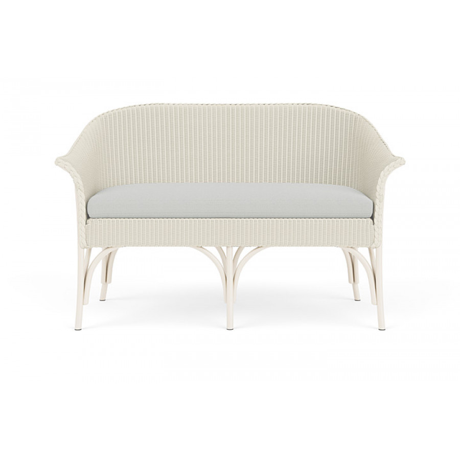 Lloyd Flanders™ All Seasons Settee - Ivory, Loveboat Mint