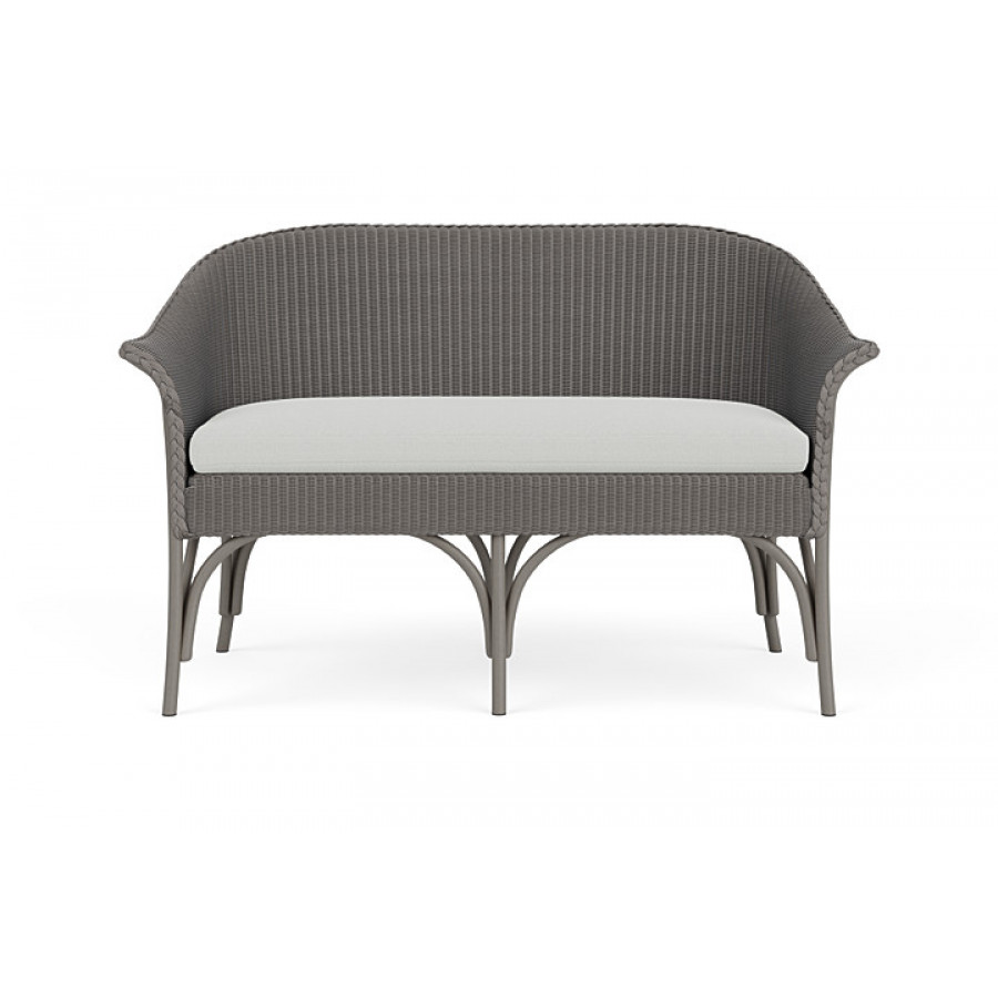 Lloyd Flanders™ All Seasons Settee - Pewter, Loveboat Mint