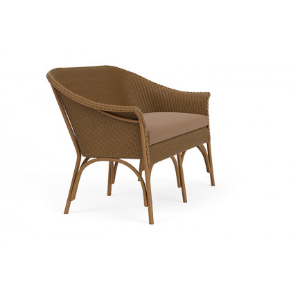 Lloyd Flanders™ All Seasons Settee - Hickory, Canvas Natural