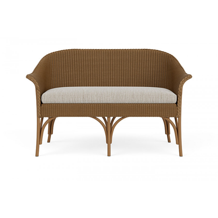 Lloyd Flanders™ All Seasons Settee - Hickory, Callen Celadon