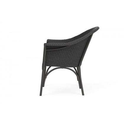 Lloyd Flanders™ All Seasons Lounge Chair with Padded Seat - Charcoal