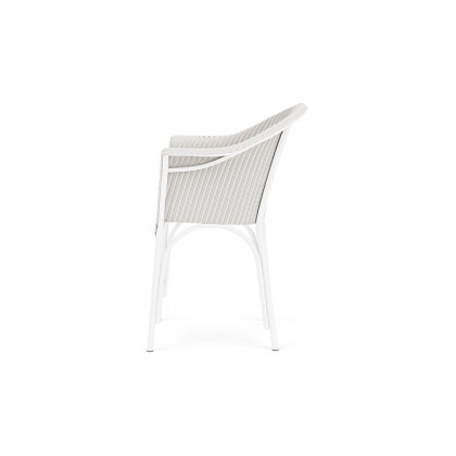 Lloyd Flanders™ All Seasons Balcony Stool with Padded Seat - White