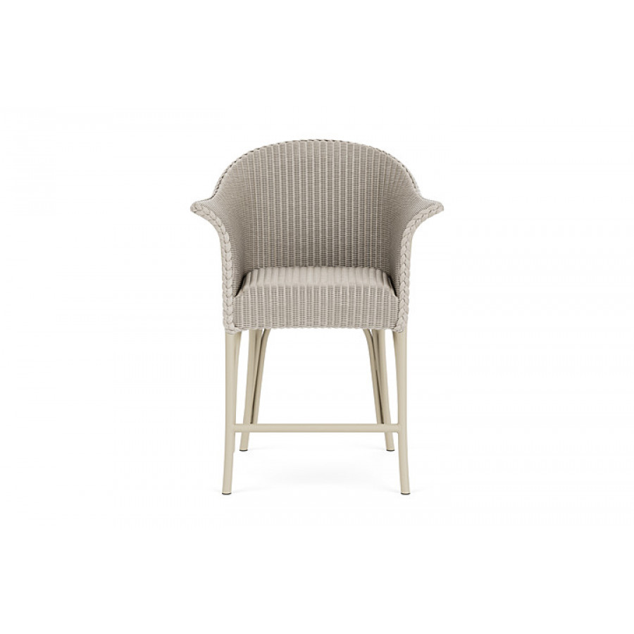 Lloyd Flanders™ All Seasons Balcony Stool with Padded Seat - Linen