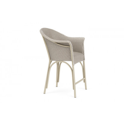 Lloyd Flanders™ All Seasons Balcony Stool with Padded Seat - Linen