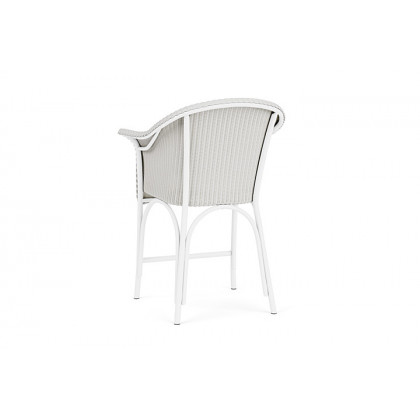 Lloyd Flanders™ All Seasons Balcony Stool with Padded Seat - Matte White