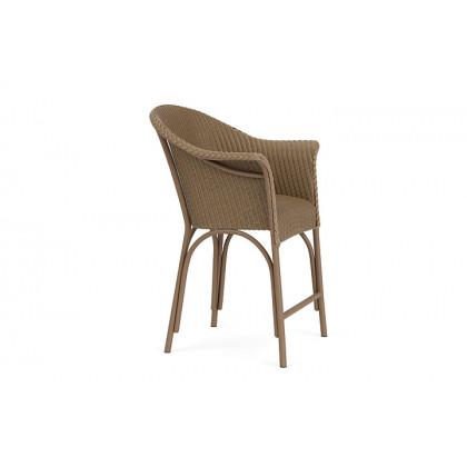 Lloyd Flanders™ All Seasons Balcony Stool with Padded Seat - Fawn