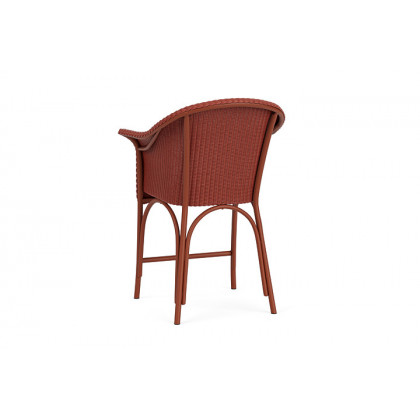 Lloyd Flanders™ All Seasons Balcony Stool with Padded Seat - Terracotta