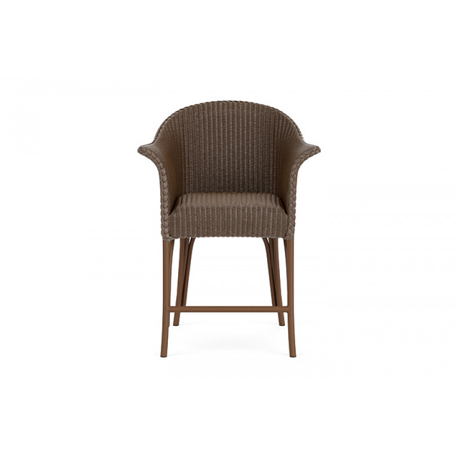 Lloyd Flanders™ All Seasons Balcony Stool with Padded Seat - Bark