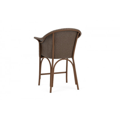 Lloyd Flanders™ All Seasons Balcony Stool with Padded Seat - Bark