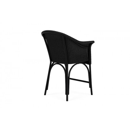 Lloyd Flanders™ All Seasons Balcony Stool with Padded Seat - Ebony