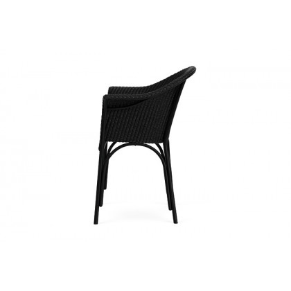 Lloyd Flanders™ All Seasons Balcony Stool with Padded Seat - Ebony