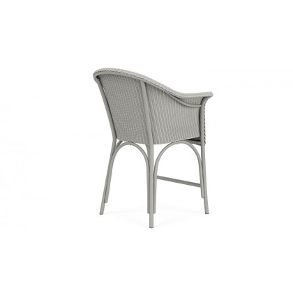 Lloyd Flanders™ All Seasons Balcony Stool with Padded Seat - Platinum