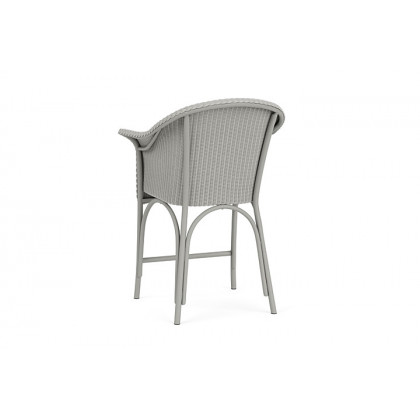 Lloyd Flanders™ All Seasons Balcony Stool with Padded Seat - Platinum