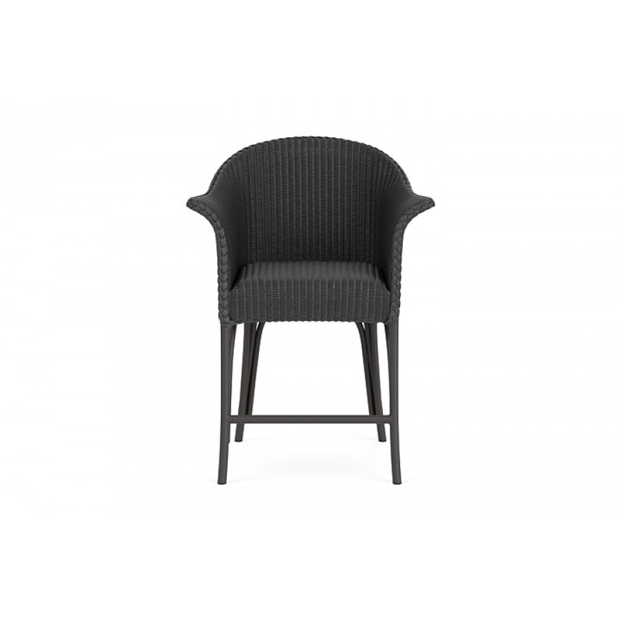 Lloyd Flanders™ All Seasons Balcony Stool with Padded Seat - Charcoal