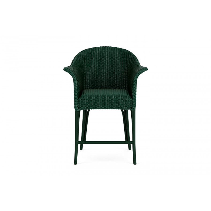 Lloyd Flanders™ All Seasons Balcony Stool with Padded Seat - Woodland