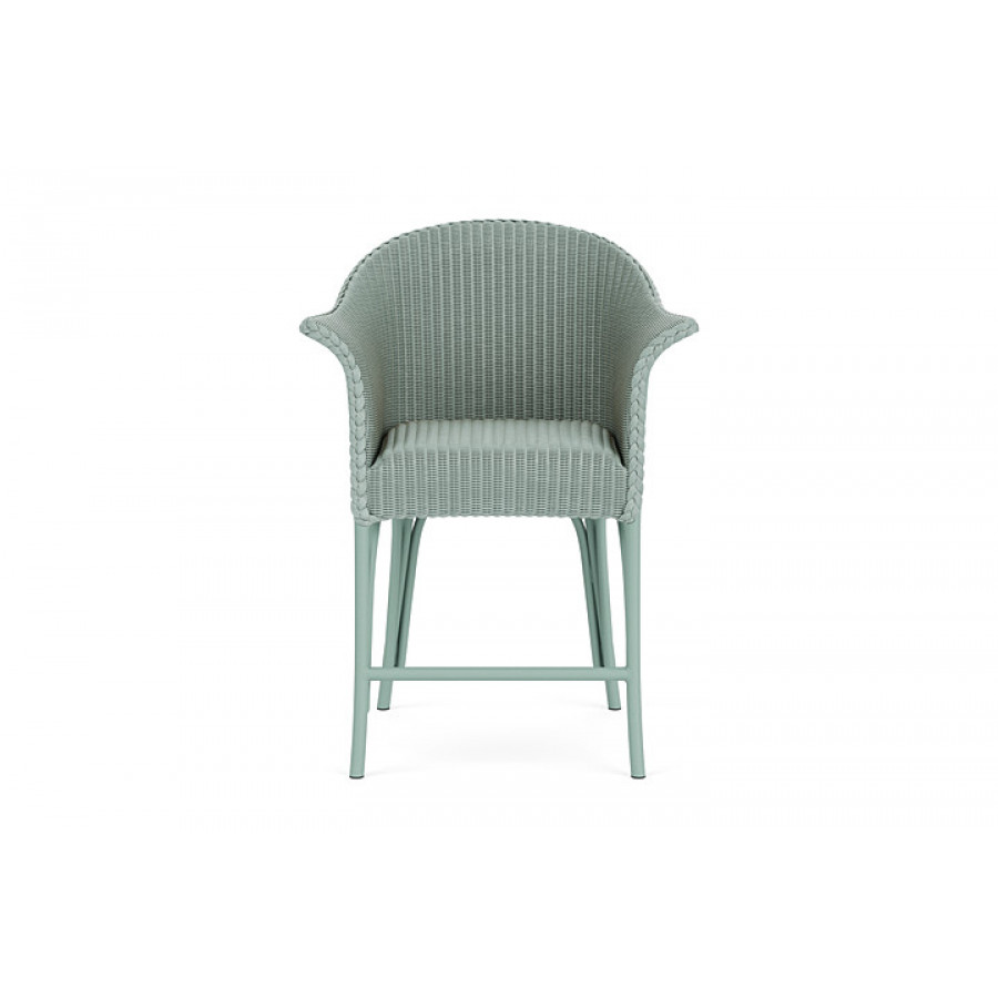 Lloyd Flanders™ All Seasons Balcony Stool with Padded Seat - Sea Glass