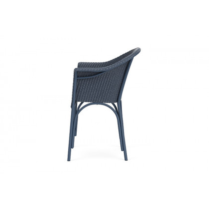 Lloyd Flanders™ All Seasons Balcony Stool with Padded Seat - Denim Blue