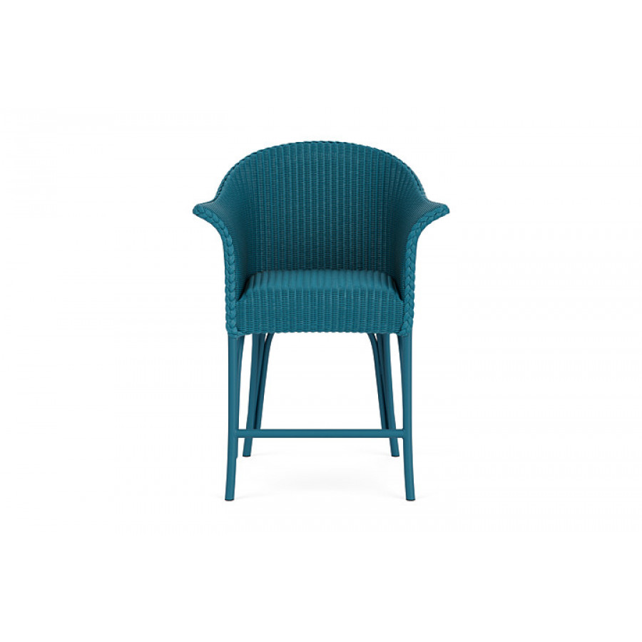 Lloyd Flanders™ All Seasons Balcony Stool with Padded Seat - Peacock