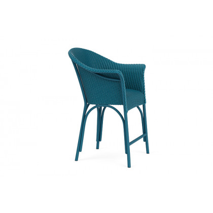 Lloyd Flanders™ All Seasons Balcony Stool with Padded Seat - Peacock