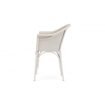 Lloyd Flanders™ All Seasons Balcony Stool with Padded Seat - Antique White