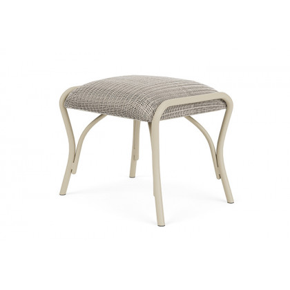 Lloyd Flanders™ All Seasons Ottoman with Padded Seat - Linen