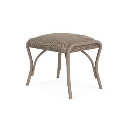 Lloyd Flanders™ All Seasons Ottoman with Padded Seat - French Beige