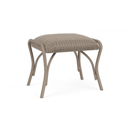 Lloyd Flanders™ All Seasons Ottoman with Padded Seat - French Beige