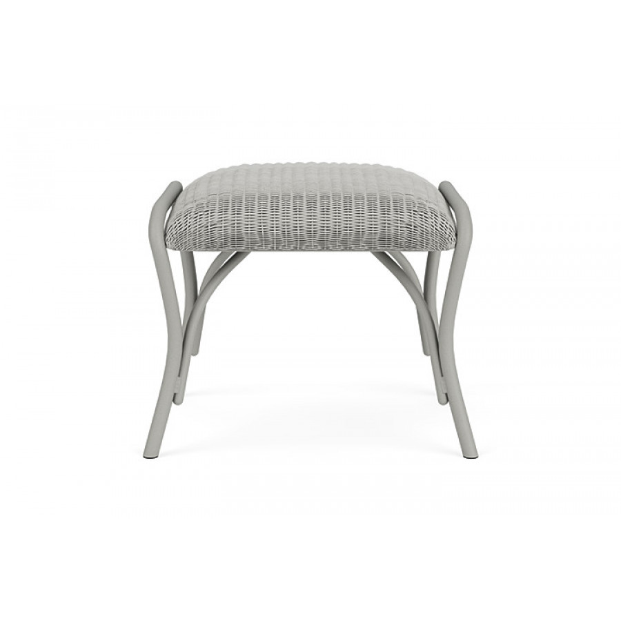 Lloyd Flanders™ All Seasons Ottoman with Padded Seat - Platinum