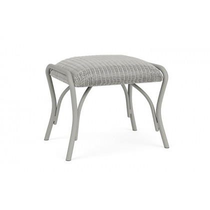 Lloyd Flanders™ All Seasons Ottoman with Padded Seat - Platinum