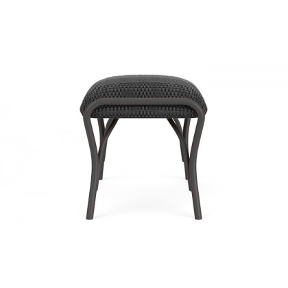 Lloyd Flanders™ All Seasons Ottoman with Padded Seat - Charcoal